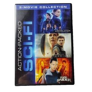 3 DVD Collection Annihilation / Arrival / Lara Croft Tomb Raider Widescreen